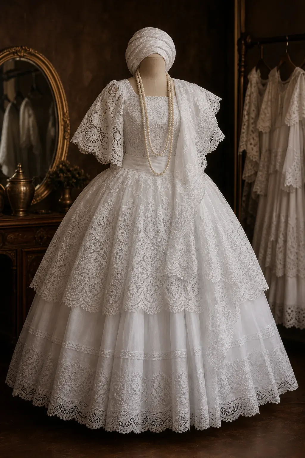 Roupa de santo feminina sob medida